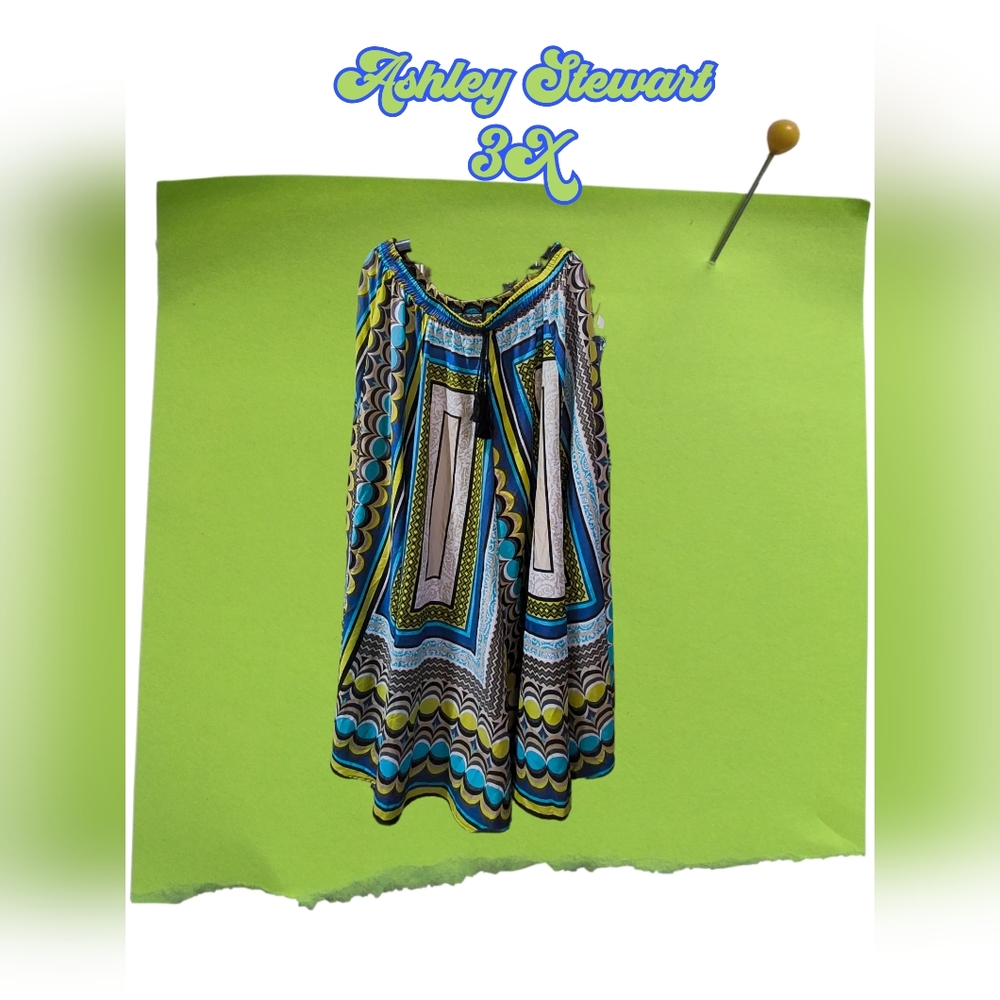 Ashley Stewart Multicolor Maxi Skirt